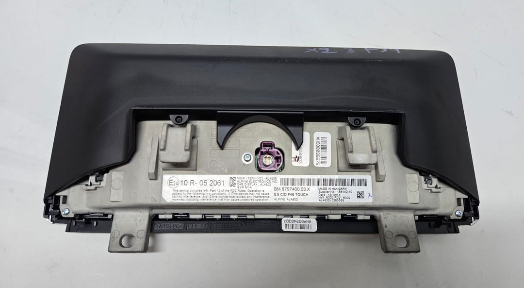 8797400-2015-2019 BMW X2 F39 RHD Central Information Display Screen OEM