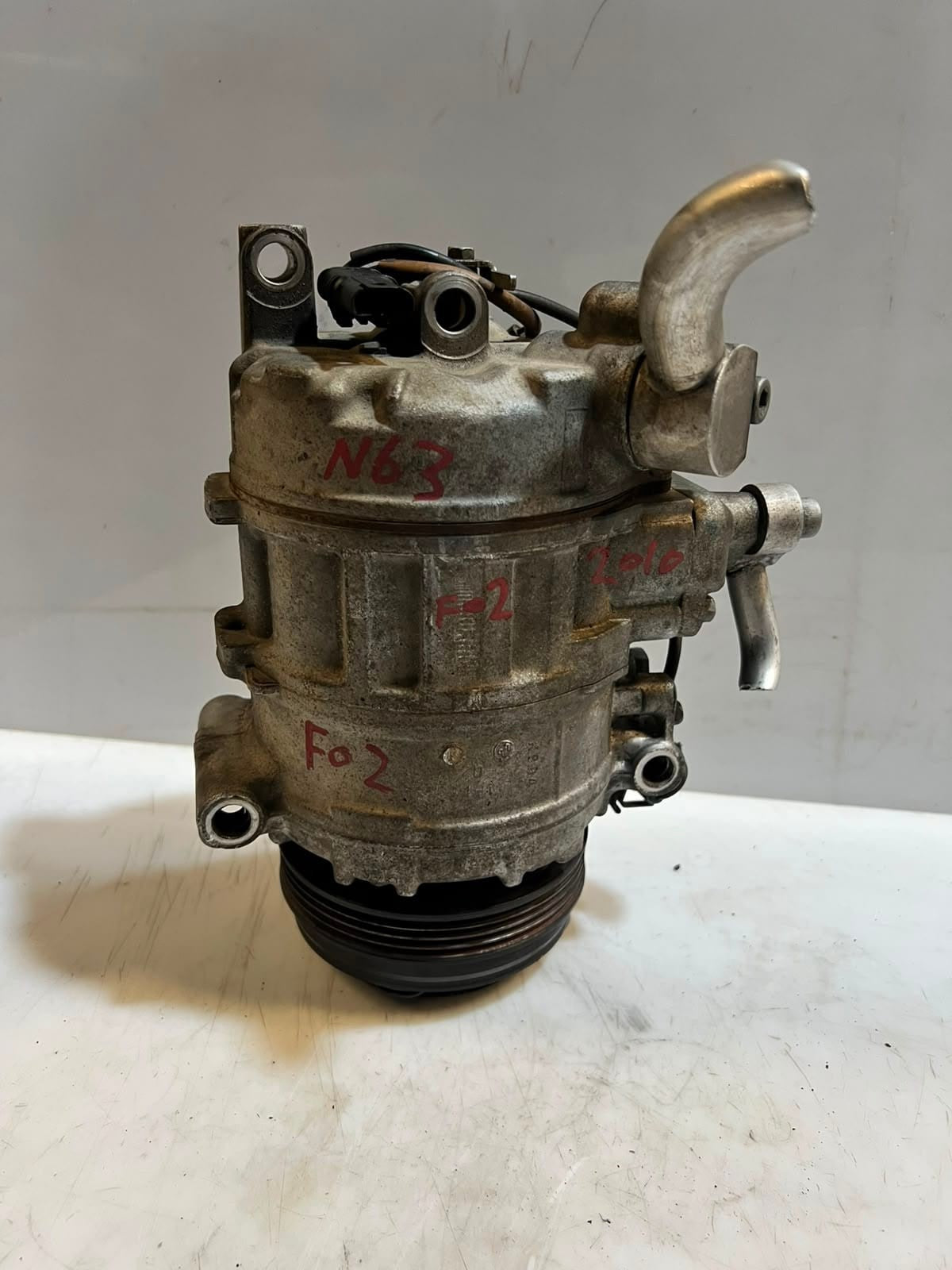 2010 BMW 650i F02 N63 F07 F10 F11 F06 AC Compressor PUMP 9154072 OEM