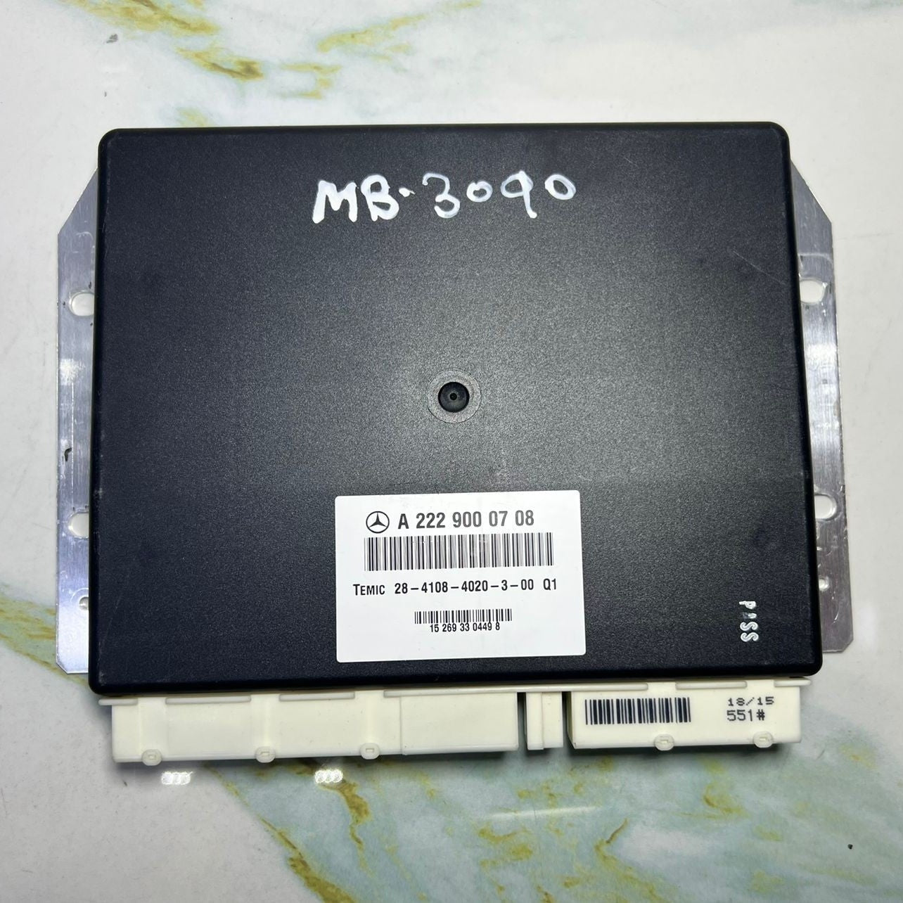 15-20 Mercedes W222 S-Class Air Suspension Control Unit Module A222 9000708 OEM