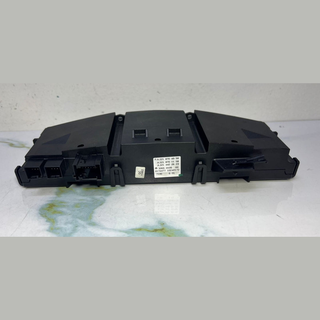Mercedes Climate Control Panel A2218704958 S-Class W221 and W216