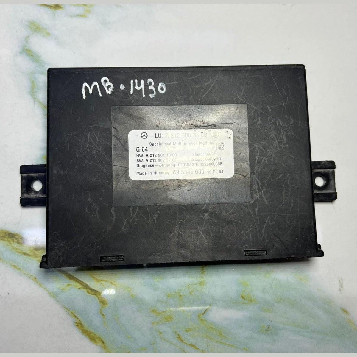Mercedes Control Unit Multipurpose A2129003806 W212 E-Class, G-Class, ML/GLE