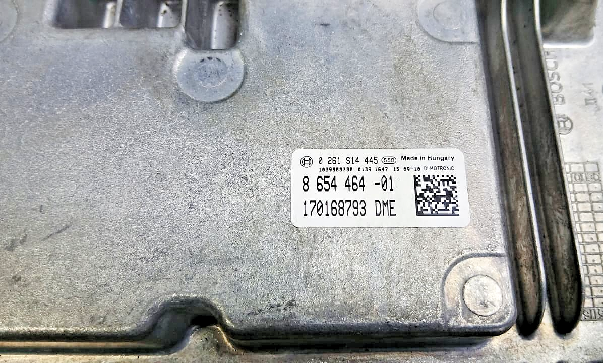 BMW 220i F45 2015 B48 ENGINE CONTROL UNIT ECU KIT DME 8654464