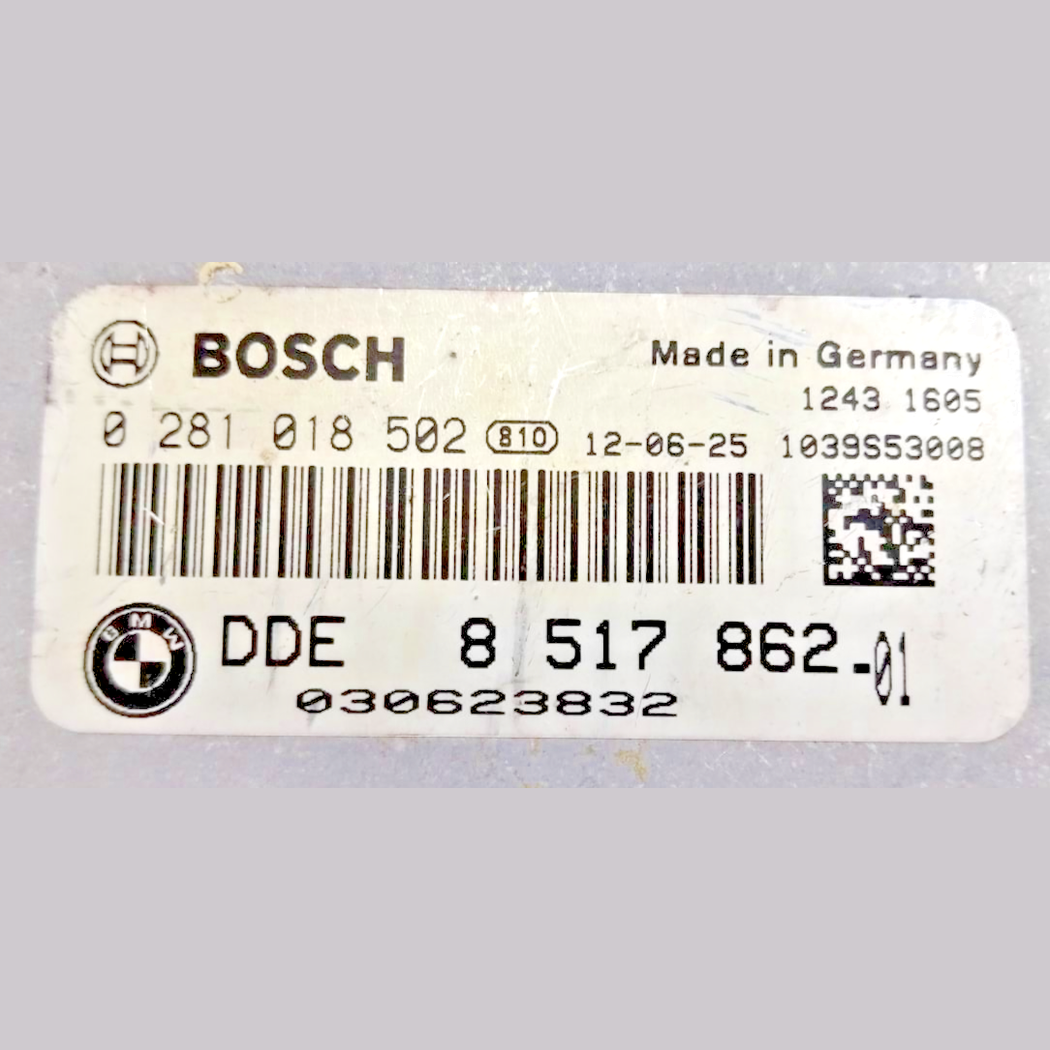 BMW F10 F20 F25 F30 ECU Engine Control Unit DDE Module N47N  8517862