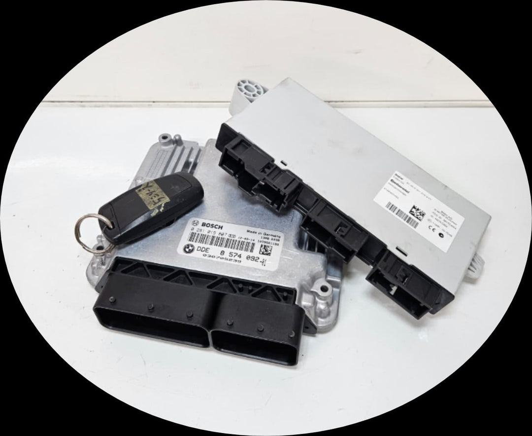 8574092-2013 BMW 5 Series X3 F25 N47 Engine Control Unit DDE Key Set