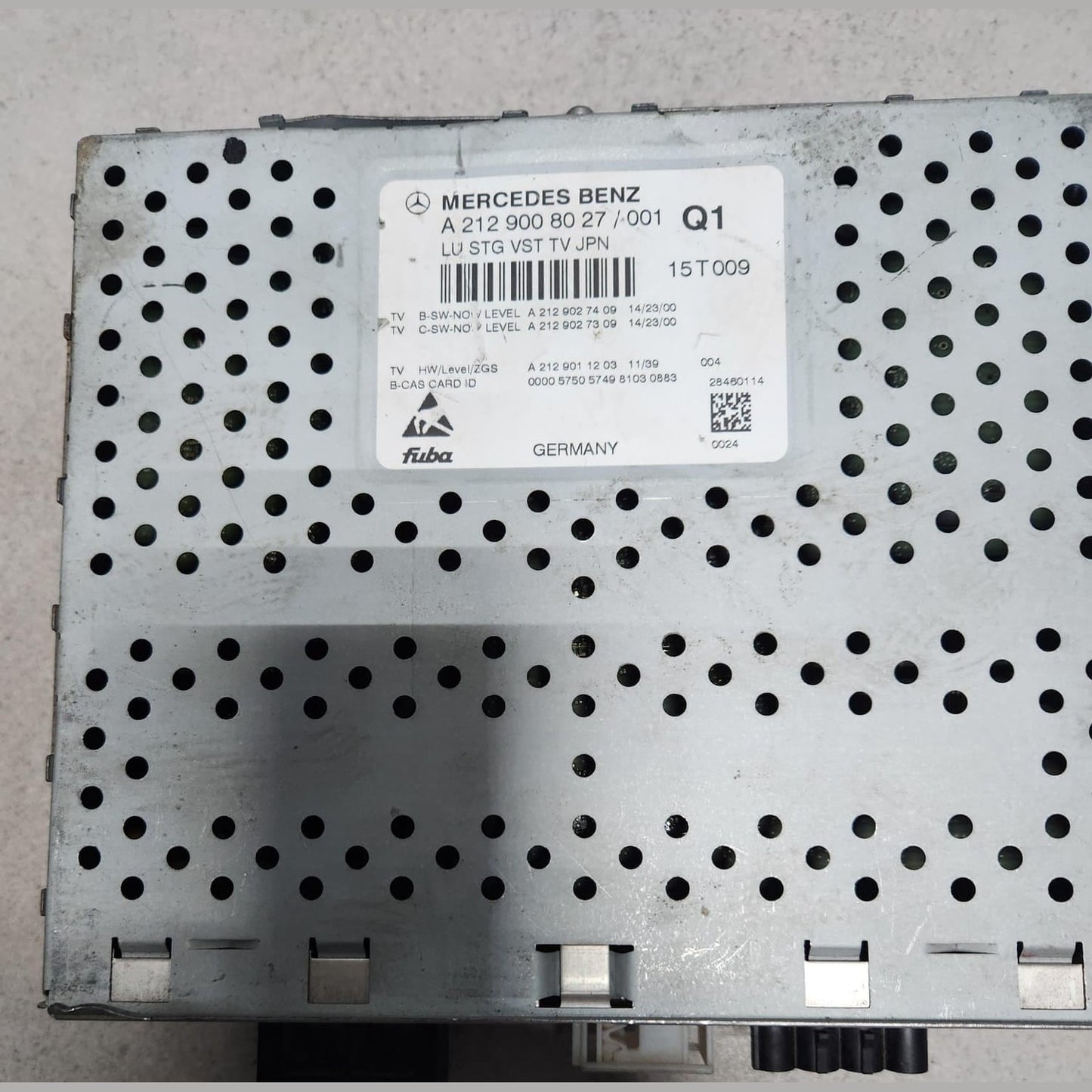 Benz Satellite Radio Control Unit A2129008027 C-Class CLA C117 E-Class GLK CLS
