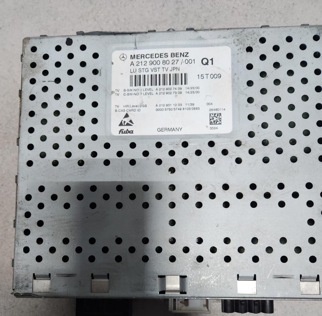 Benz Satellite Radio Control Unit A2129008027 C-Class CLA C117 E-Class GLK CLS