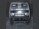 Load image into Gallery viewer, BMW F01 F02 740 750 CENTER CONSOLE REAR AIR VENT  GRILLE BLACK  OEM - 9118249
