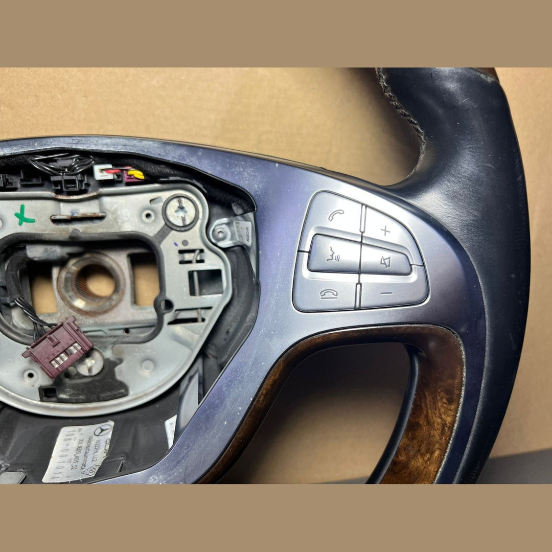 Mercedes W222 Steering Wheel Multi Function Sport Assembly With Paddle Shifts