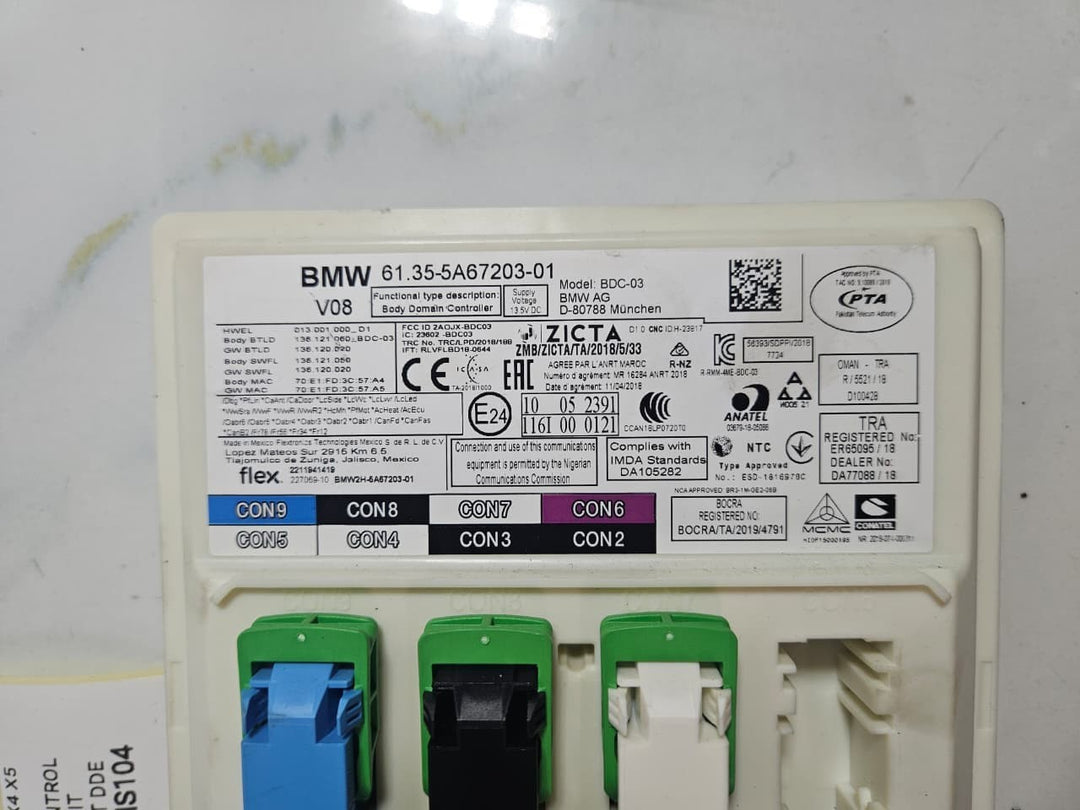 OEM BMW G07 BMW X7 30dX MAY 2022 ENGINE CONTROL ECU KIT DDE BOSCH 7828780 RHD