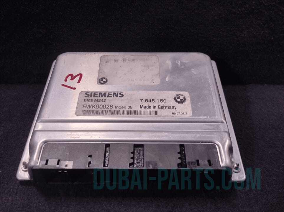 BMW 3 5 Z3 E36 E46 E39 3.0i M54  ENGINE CONTROL UNIT ECU ONLY DME MS43 - 7545150