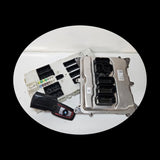 8626172-2014 BMW 5 Series F10 N20 520i MEVD17.2 Engine Control Unit DME Key Set