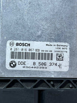 ENGINE CONTROL UNIT ECU BMW E87 E92 2009 0281016067 DDE8506374 3 Series E90