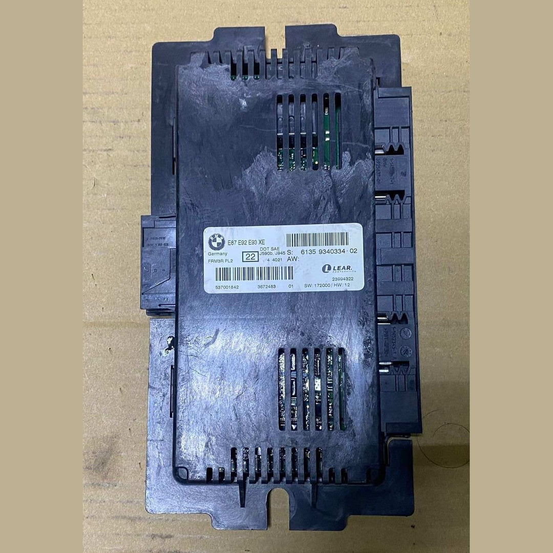 2015 BMW X1 Light Control Module 9340334 X1 E84, E89, E90, E91 