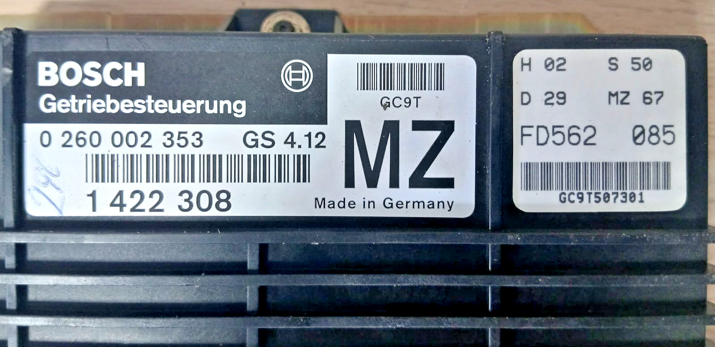 1995 BMW 325i Convertible TCM Automatic Transmission Control Module 1422308