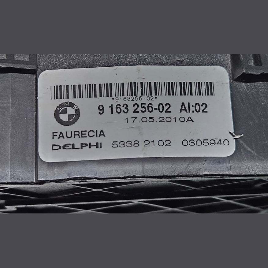 BMW F10 F11 F07 GT Front left side Seat Control Switch 9163256 OEM