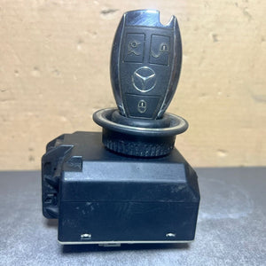 12-16 Mercedes W218 CLS FBS4 Ignition Switch Module Unit W/key A218 9053501 OEM