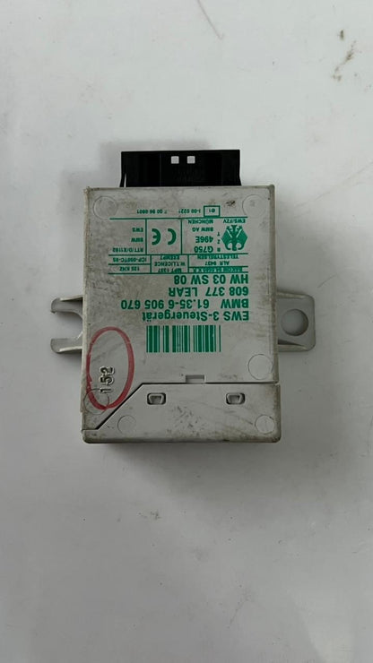 2001-2006 BMW 325Ci Immobilizer Control Module 6905670 E46 M3 325CI E46