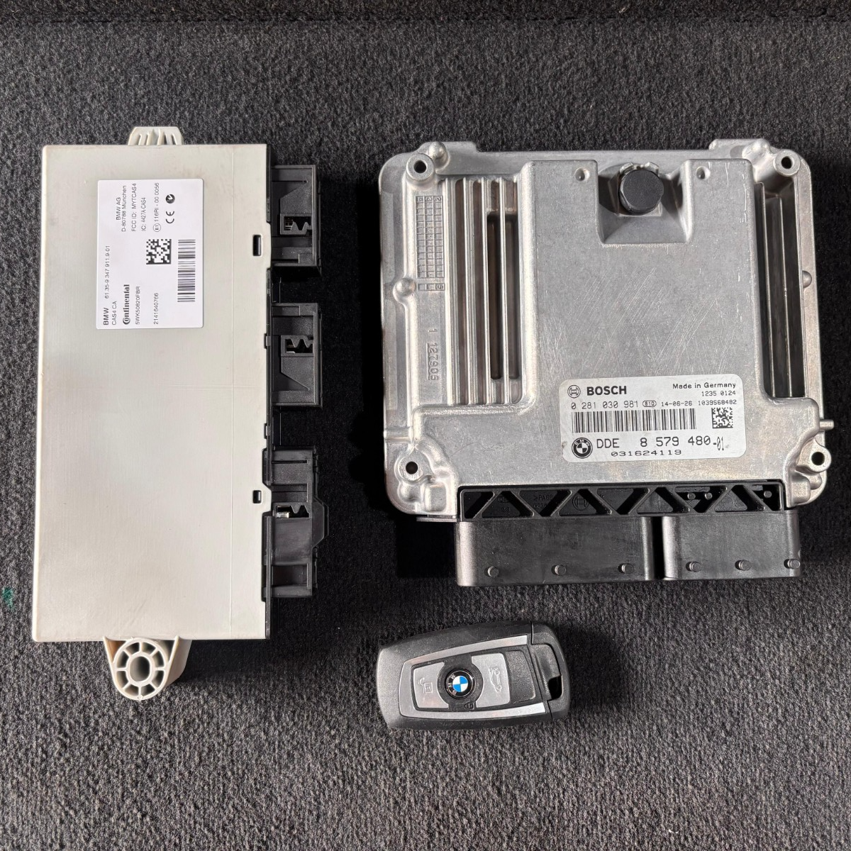 OEM BMW 320D GT F34 N47N M SPORT ENGINE CONTROL UNIT ECU SET  ONLY DDE 8579480