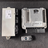 OEM BMW 320D GT F34 N47N M SPORT ENGINE CONTROL UNIT ECU SET  ONLY DDE 8579480