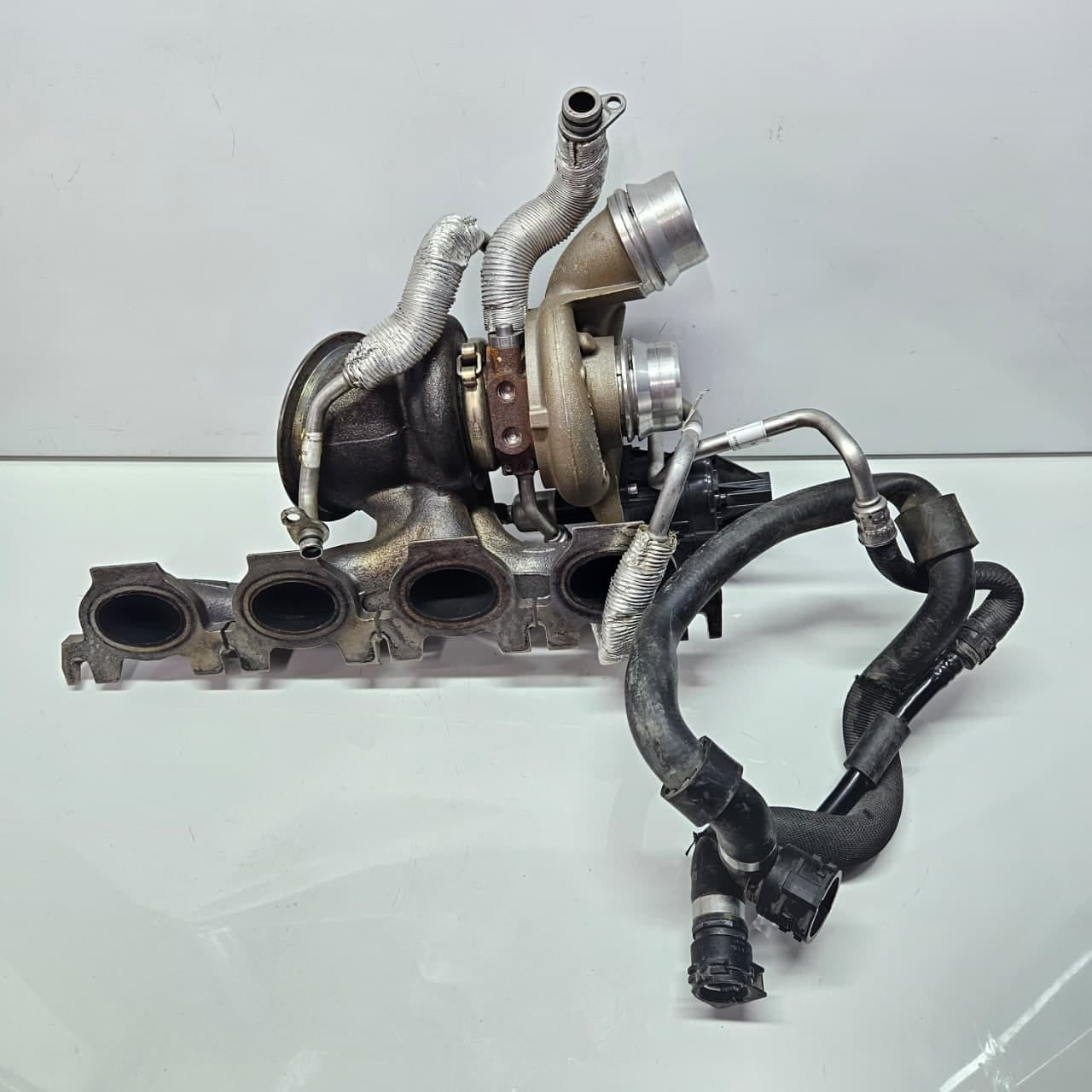 7637563-2017-2021 BMW X1 X3 F30 230i B48 Engine Turbocharger Hybrid OEM