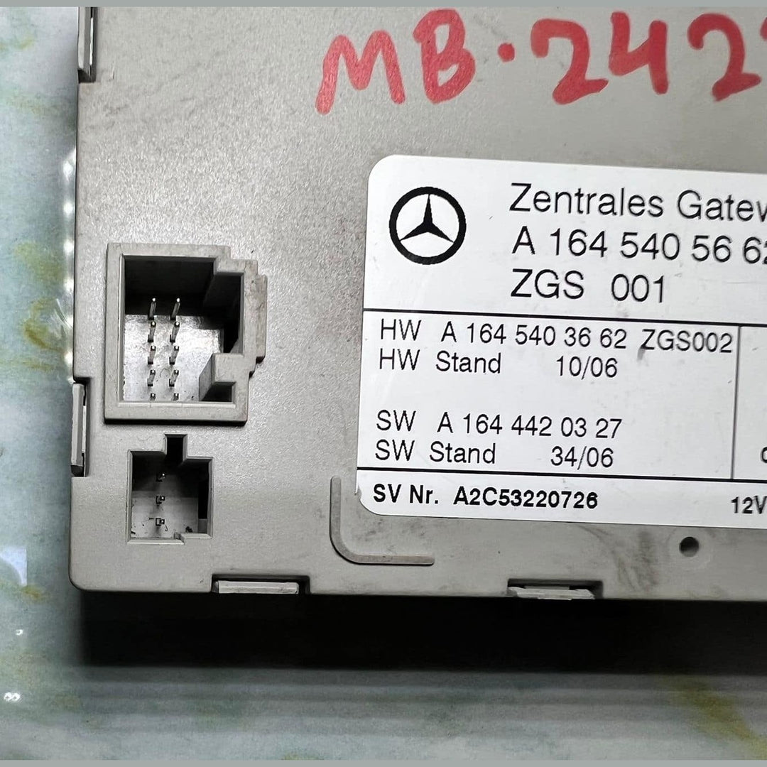 2006-2013 Mercedes ML350 Gateway Control Module A1645405662 W164 ML320 ML500 