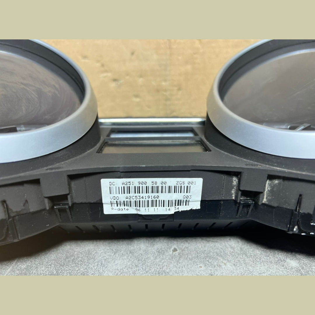 07-13 Mercedes-Benz W164 GL ML Kombiinstrument Tacho A251 9005800 OEM