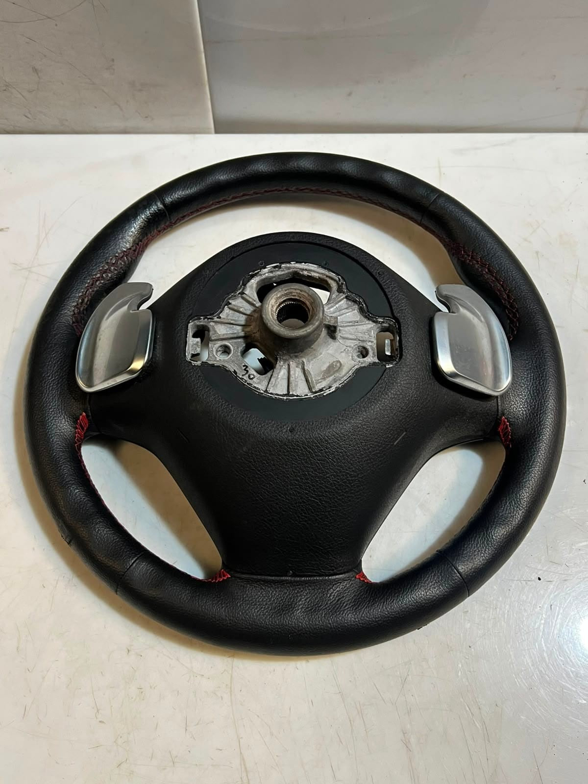 2012-2015 BMW 3SERIES F30 328i Sportline Paddle Shift Steering Wheel 6256318 OEM