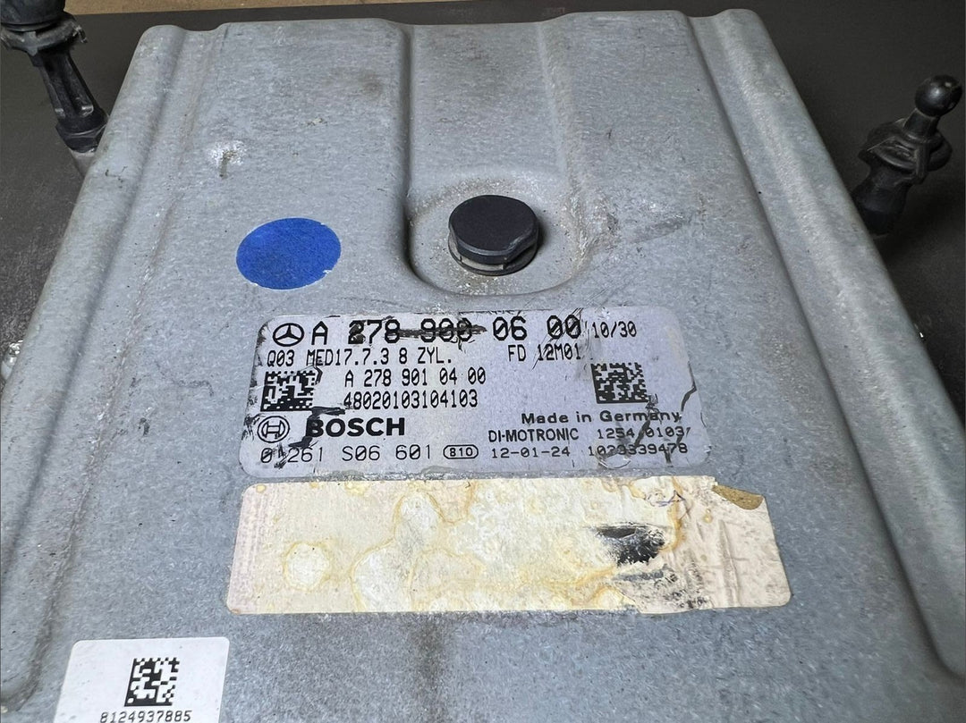 10-18 Mercedes W212 W166 Engine Control Module Unit ECM ECU A278 9000600 OEM