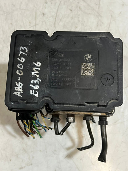 2006-2010 BMW M5 M6 E60 E63 E64 ABS Pump Hydraulic Module 2283227 OEM
