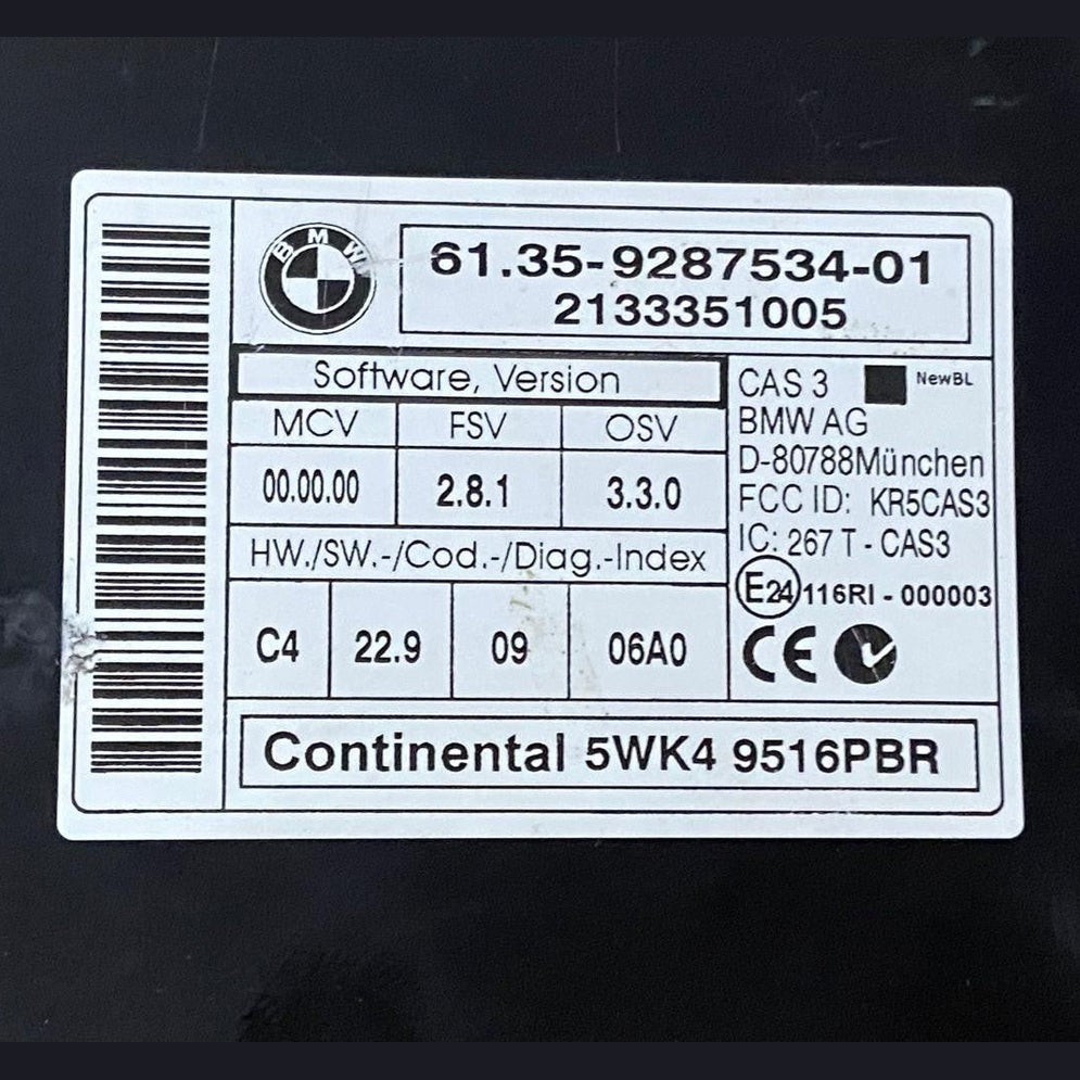 ECU SET 8617569 BMW  X1 E84 2013 LCI TURBO N20A Engine Control Module Unit