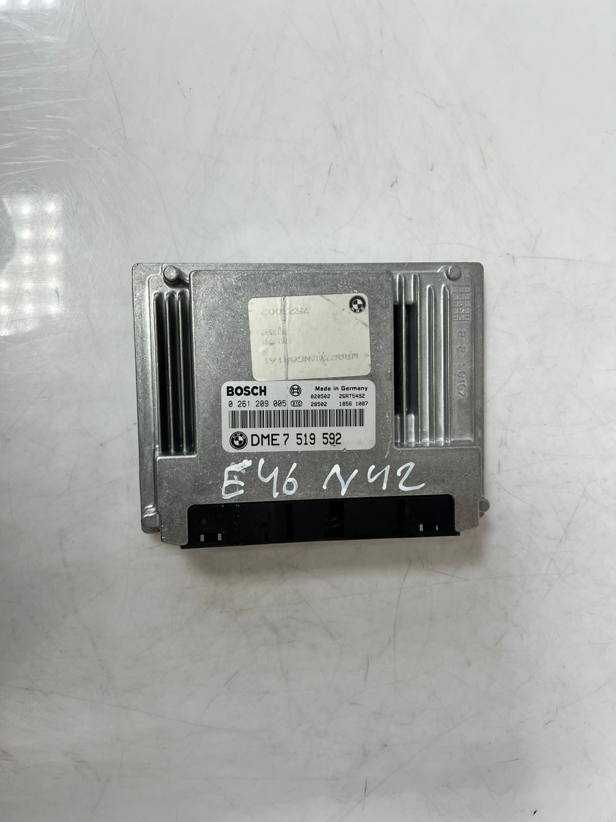 BMW 3 series E46 set basic control unit key control unit EWS 7523838 7522729