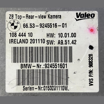 OEM BMW X5 X6 TOP REAR VIEW PARKING CAMERA CONTROL MODULE 9245516