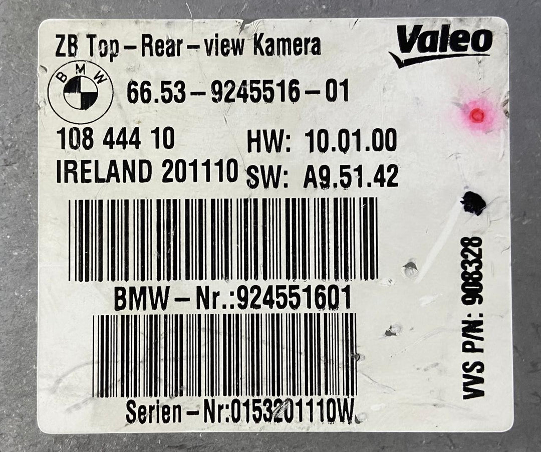 OEM BMW X5 X6 TOP REAR VIEW PARKING CAMERA CONTROL MODULE 9245516