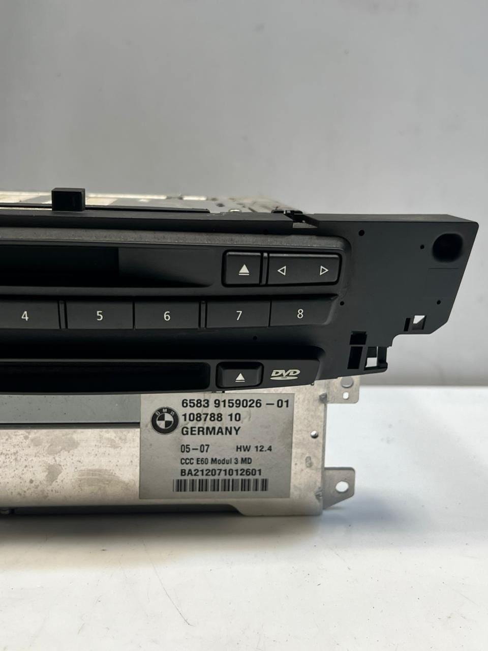 2004-2010 BMW 525i CCC E60 E61 E90 E91 3MD Navigation Head Unit Radio 9159026