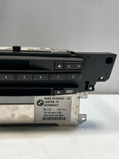 2004-2010 BMW 525i CCC E60 E61 E90 E91 3MD Navigation Head Unit Radio 9159026