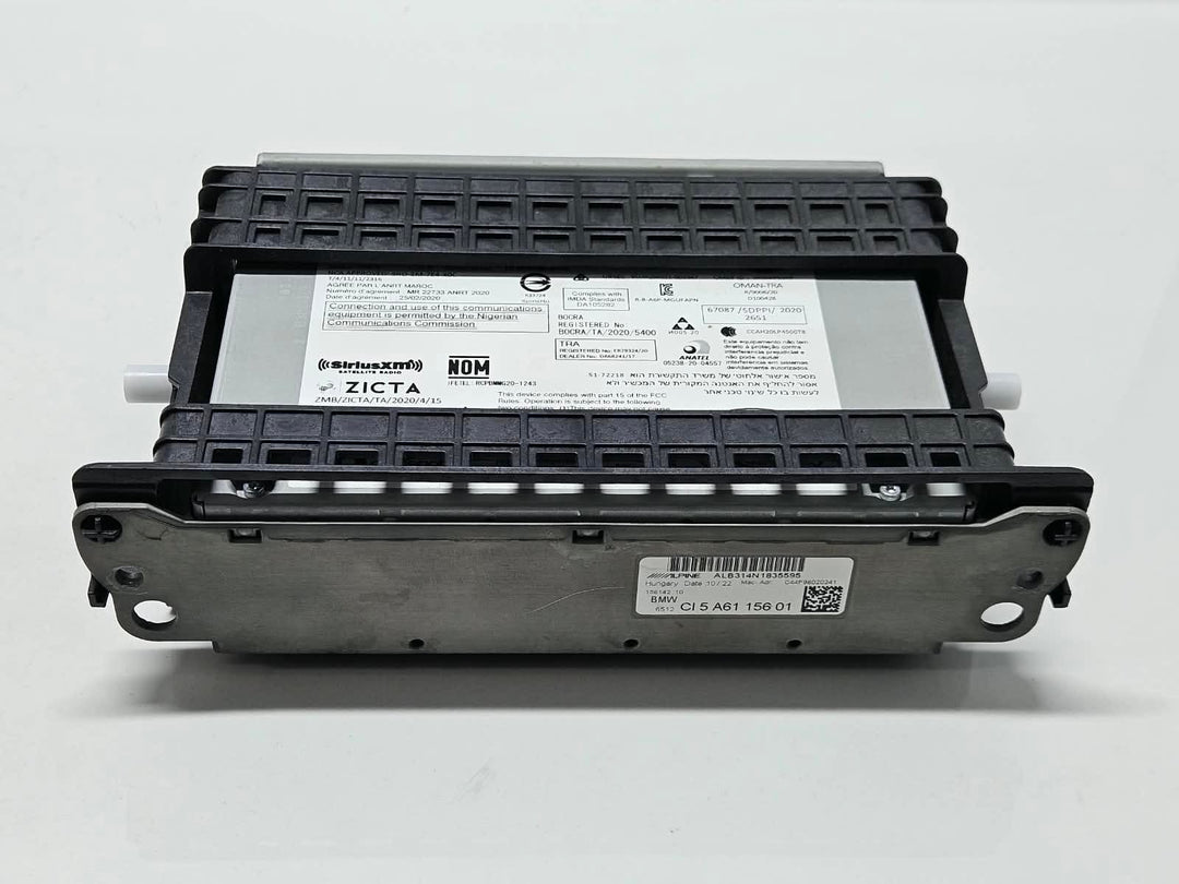 5A61156-2022 BMW G26 RHD Navigation Set High 3 MGU Audio Headunit OEM