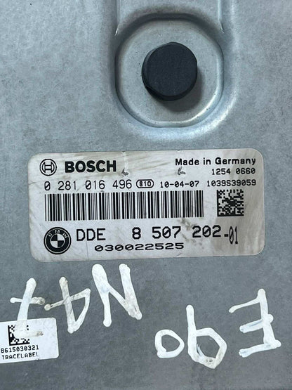 2014 BMW N47 E90 Engine Control Unit ECU SET DDE + CAS3 + 1KEY 8507202