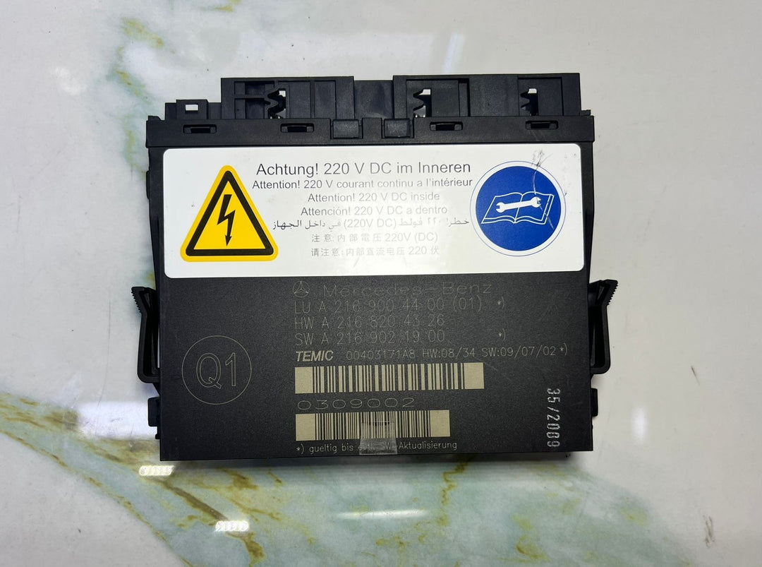 07-2013 Mercedes W216 CL-Class S-Class W221 Seat Control Module A216 9004400 OEM