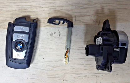 BMW F10 528i N20A CAS4 FEM Basic Control Unit Set w/Key OEM 8664661