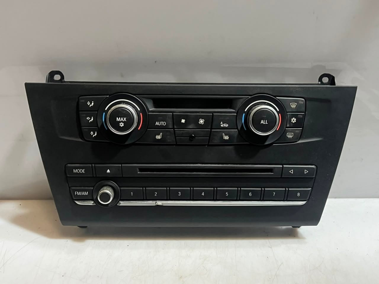 2011-2014 BMW X3 F25 A/C RADIO CD Climate Control Panel 9252738 OEM