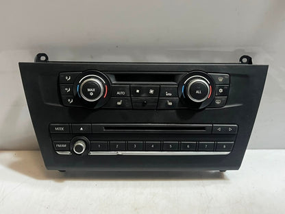 2011-2014 BMW X3 F25 A/C RADIO CD Climate Control Panel 9252738 OEM