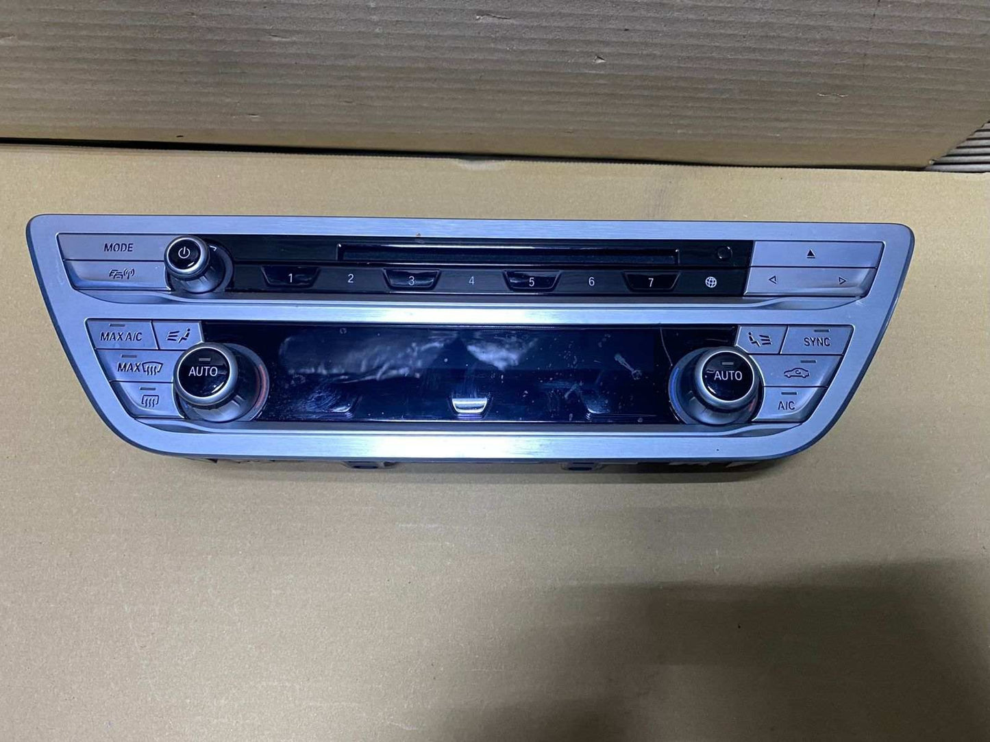 BMW Air Conditioning Control Panel 6822774 7 Series G11 G12 models AC SWITCHES