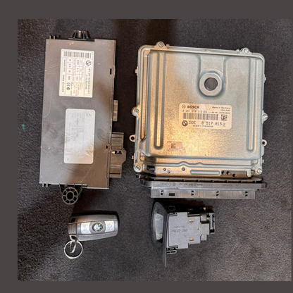 OEM BMW X5 E70 X6 E71 30dX Diesel N57 ENGINE CONTROL UNIT  ECU SET DDE 8517015