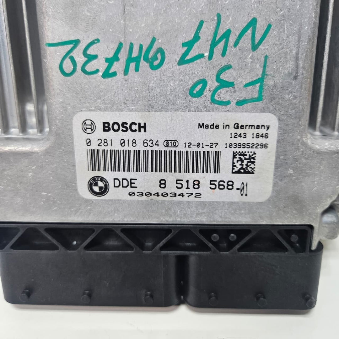 8518568-OEM BMW F20 F30 2.0 Diesel N47 Engine Control Unit DDE Key Set 