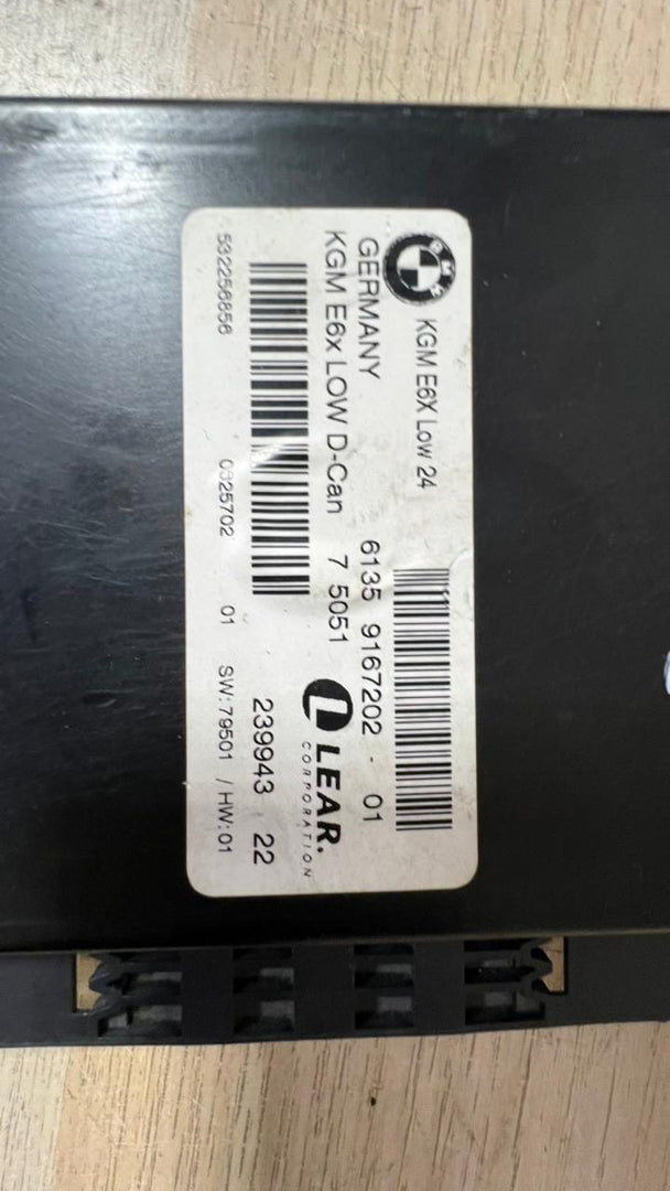 BMW Body Gateway Control Module 9167202 E60 E61 E63 E64 models.