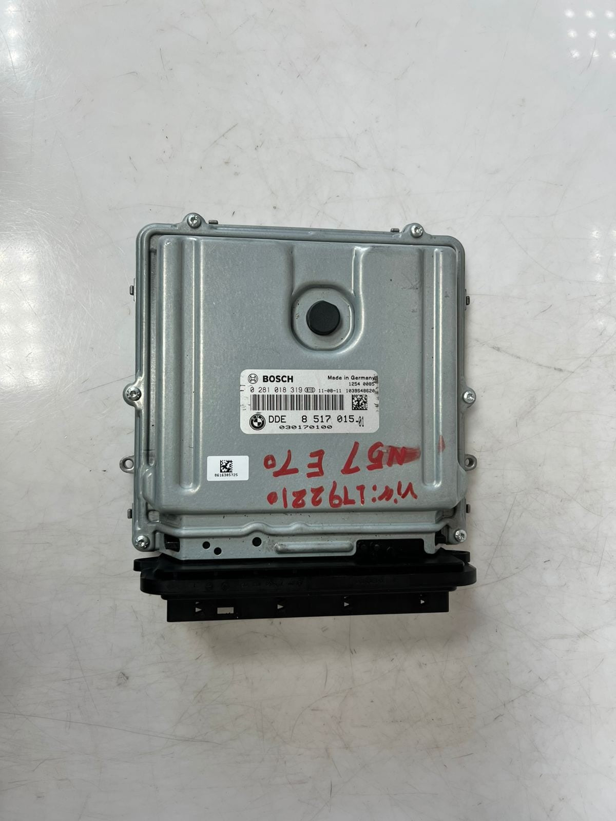 2007-2013 BMW X5 E70 N57 Engine Control Unit ECU SET DDE + CAS3 + 1KEY 8517015