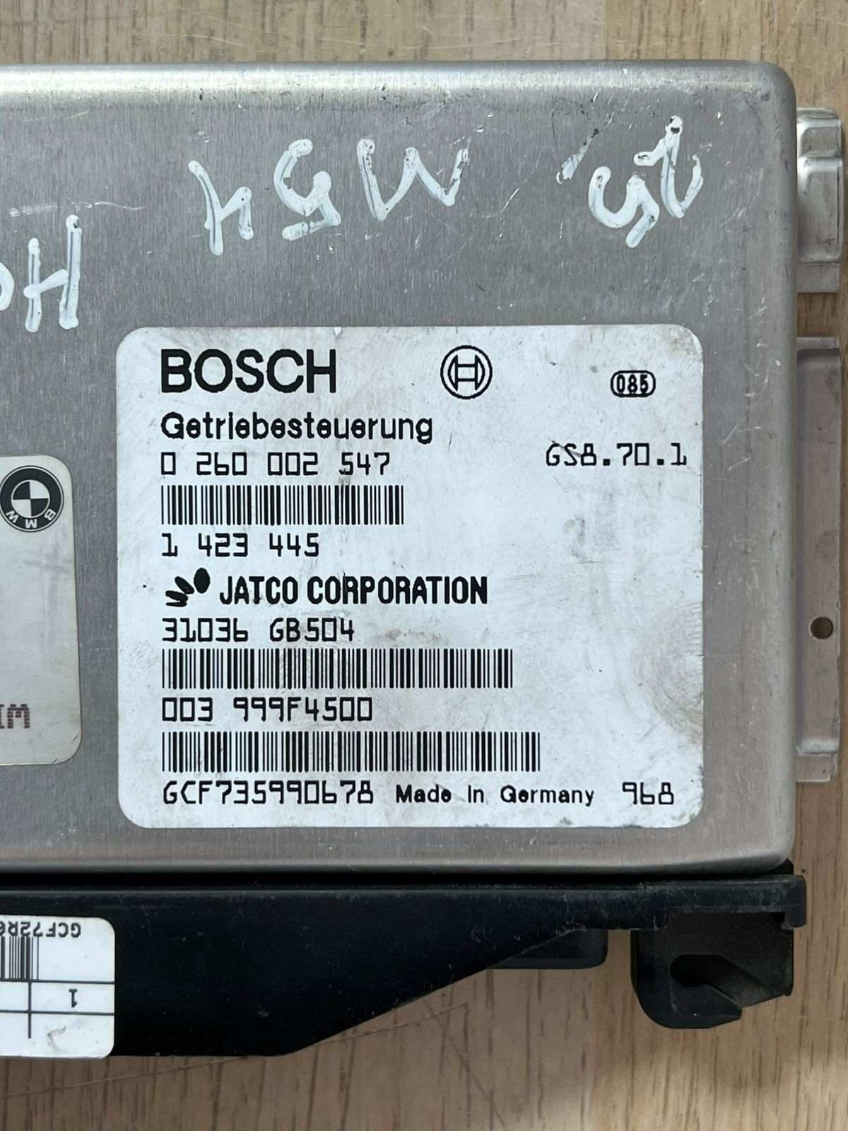 BMW Transmission Computer 1423445 2.3i M52 and 2.8i engines E39