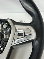 Load image into Gallery viewer, 2019 BMW X5 G11 G30 Multifunctional Leather Steering Wheel With Paddles 6288904