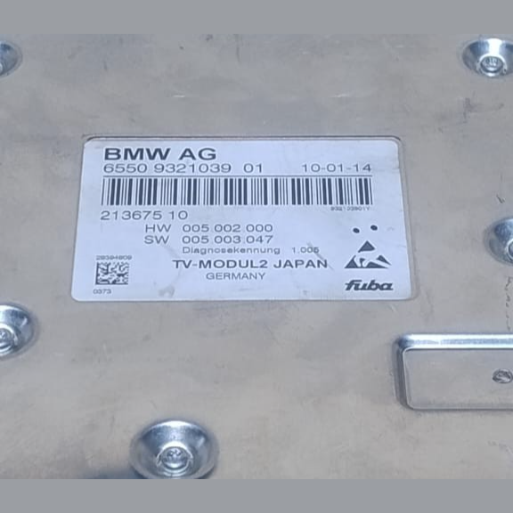 BMW X5 F15  GENUINE CONTROL UNIT TV MODULE - 9321039
