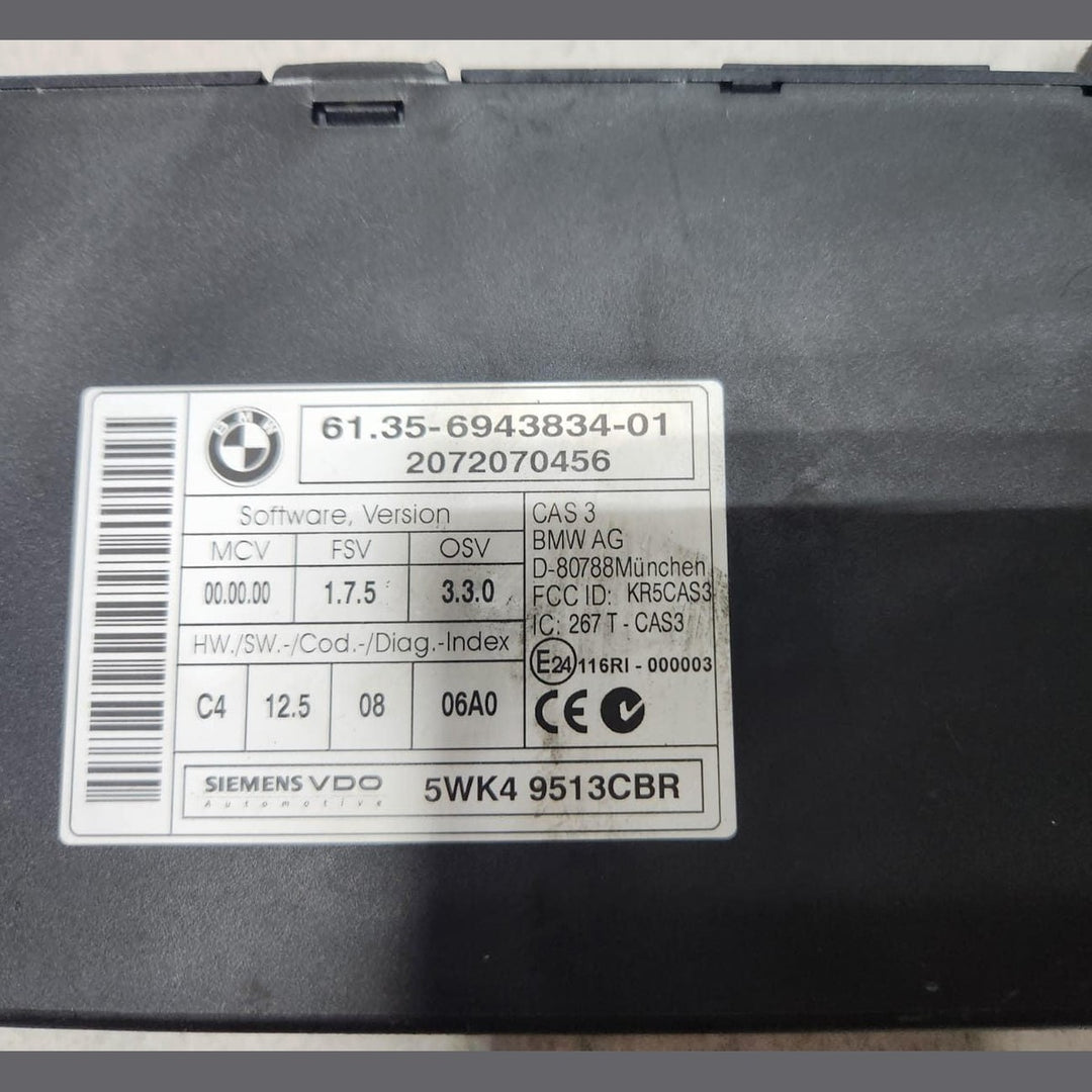 BMW Engine Control Unit DDE 7807828 E87 E90 118d 318d N47 ECU SET